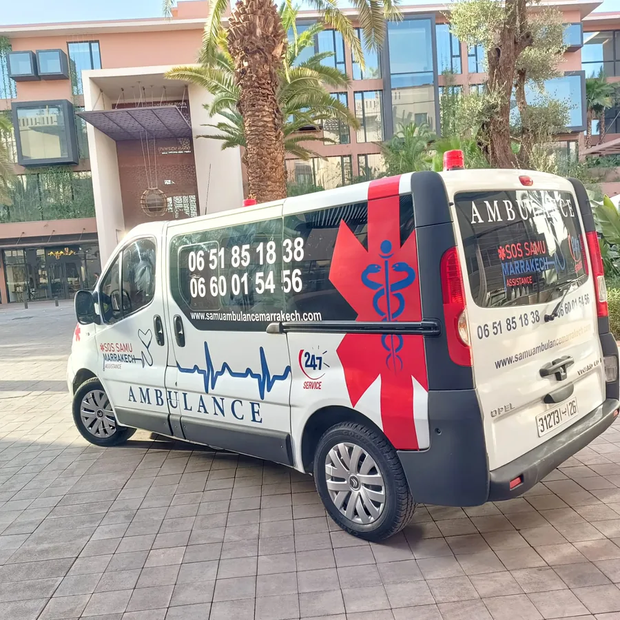 Ambulance SOS Samu Marrakech