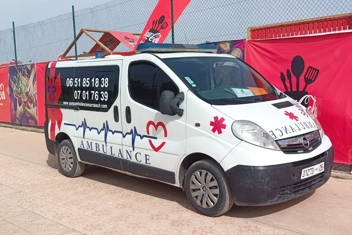 Ambulance privée de transport sanitaire à Marrakech